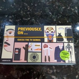 Previously on...guess the TV series game